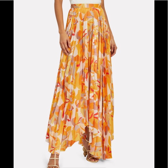 Acler Dresses & Skirts - ACLER HOOPER PLEATED MAXI SKIRT S 4